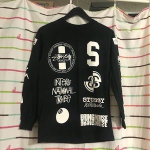 Stussy fashion long sleeve tee